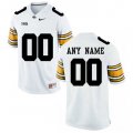 Wholesale Iowa Hawkeyes White Men's Customized College Football Jersey