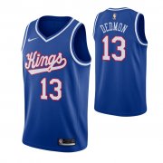 Wholesale Cheap Men's Sacramento Kings #13 Dewayne Dedmon Blue 2019-20 Hardwood Classics Jersey