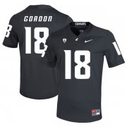 Wholesale Cheap Washington State Cougars 18 Anthony Gordon Black College Football Jersey