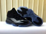 Wholesale Cheap Womens Air Jordan 11 Black Gamma Night Black/Gamma Blue