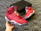 Wholesale Cheap Air Jordan 6 Retro Slam Dunk Red/White