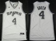 Wholesale Cheap San Antonio Spurs #4 Danny Green Revolution 30 Swingman White Jersey