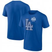 Cheap Men's Los Angeles Dodgers Royal 2024 World Tour Seoul Series Legend Performance T-Shirt