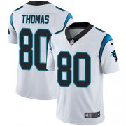 Wholesale Cheap Nike Panthers #80 Ian Thomas White Men's Stitched NFL Vapor Untouchable Limited Jersey