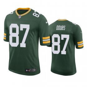 Wholesale Cheap Men\'s Green Bay Packers #87 Romeo Doubs Green Vapor Limited Jersey