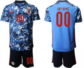 Wholesale Cheap Men 2020-2021 Season National team Japan home blue customized Soccer Jersey