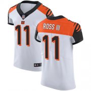 Wholesale Cheap Nike Bengals #11 John Ross III White Men's Stitched NFL Vapor Untouchable Elite Jersey