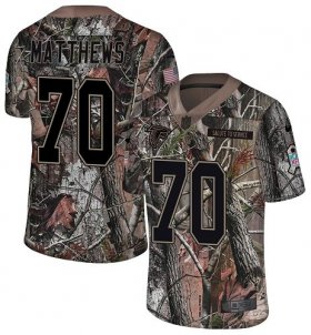 Wholesale Cheap Nike Falcons #70 Jake Matthews Camo Youth Stitched NFL Limited Rush Realtree Jersey