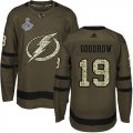 Cheap Adidas Lightning #19 Barclay Goodrow Green Salute to Service 2020 Stanley Cup Champions Stitched NHL Jersey