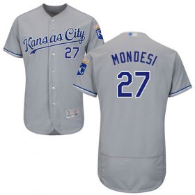 Wholesale Cheap Royals #27 Raul Mondesi Grey Flexbase Authentic Collection Stitched MLB Jersey