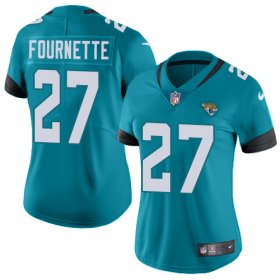 Wholesale Cheap Nike Jaguars #27 Leonard Fournette Teal Green Alternate Women\'s Stitched NFL Vapor Untouchable Limited Jersey