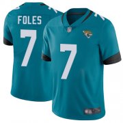 Wholesale Cheap Nike Jaguars #7 Nick Foles Teal Green Alternate Men's Stitched NFL Vapor Untouchable Limited Jersey