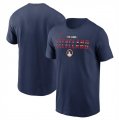 Cheap Men's Cleveland Guardians Navy 2024 City Connect Graphic T-Shirt