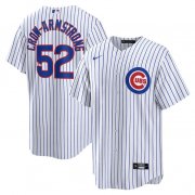 Cheap Men's Chicago Cubs #52 Pete Crow-Armstrong White 2024 Cool Base Stitched Baseball Jersey