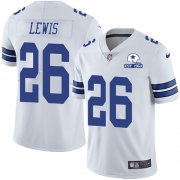 Wholesale Cheap Nike Cowboys #26 Jourdan Lewis White Men's Stitched With Established In 1960 Patch NFL Vapor Untouchable Limited Jersey