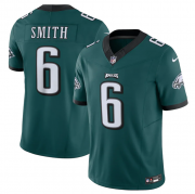 Wholesale Cheap Men's Philadelphia Eagles #6 DeVonta Smith Green 2023 F.U.S.E. Vapor Untouchable Limited Stitched Football Jersey