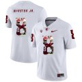 Wholesale Cheap Washington State Cougars 8 Easop Winston Jr. White Fashion College Football Jersey