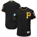 Wholesale Cheap Pirates Blank Black 2019 Spring Training Flex Base Stitched MLB Jersey