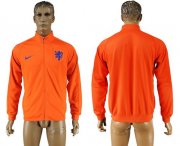 Wholesale Cheap Holland Soccer Jackets Orange