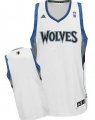 Wholesale Cheap Minnesota Timberwolves Blank White Swingman Jersey