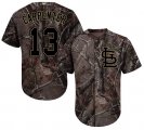 Wholesale Cheap Cardinals #13 Matt Carpenter Camo Realtree Collection Cool Base Stitched MLB Jersey