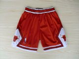 Wholesale Cheap Chicago Bulls Red Nike Mesh NBA Shorts