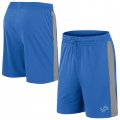 Wholesale Cheap Men's Detroit Lions Blue Performance Shorts