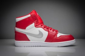 Wholesale Cheap Air Jordan 1 Silver Medal Red/White-Silver