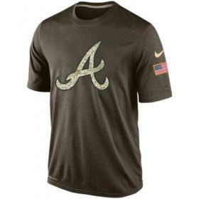 Wholesale Cheap Men\'s Atlanta Braves Salute To Service Nike Dri-FIT T-Shirt