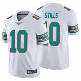 Wholesale Cheap Nike Dolphins #10 Kenny Stills White Alternate Men\'s Stitched NFL 100th Season Vapor Untouchable Limited Jersey