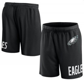 Cheap Men\'s Philadelphia Eagles Black Performance Shorts