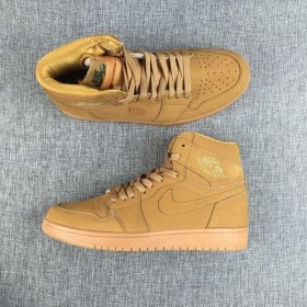 Wholesale Cheap Air Jordan 1 Wheat yellow Yellow