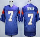 Wholesale Cheap Blue Mountain State #7 Alex Moran Blue 2015 College Football Jersey