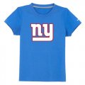 Wholesale Cheap New York Giants Sideline Legend Authentic Logo Youth T-Shirt Light Blue