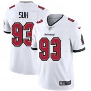 Wholesale Cheap Tampa Bay Buccaneers #93 Ndamukong Suh Men's Nike White Vapor Limited Jersey