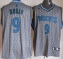 Wholesale Cheap Oklahoma City Thunder #9 Serge Ibaka Gray Static Fashion Jersey