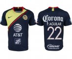 Wholesale Cheap America #22 P.Aguilar Away Soccer Club Jersey