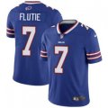 Wholesale Cheap Men's Buffalo Bills #7 Doug Flutie Blue Vapor Untouchable Limited Stitched Jersey