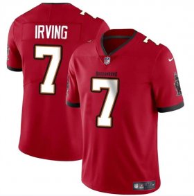 Cheap Men\'s Tampa Bay Buccaneers #7 Bucky Irving Red Vapor Limited Stitched Jersey