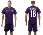 Wholesale Cheap Florence #18 M.Suarez Home Soccer Club Jersey