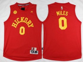 Wholesale Cheap Men\'s Indiana Pacers #0 C. J. Miles Revolution 30 Swingman 2015-16 Retro Red Jersey