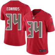 Wholesale Cheap Nike Buccaneers #34 Mike Edwards Red Youth Stitched NFL Limited Rush Jersey