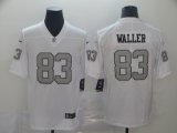 Wholesale Cheap Men's Oakland Raiders #83 Darren Waller White Color Rush Limited Stitched NFL Jersey