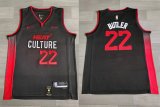 Cheap Miami 22 Jimmy Butler Black Nike 2023-24 City Edition Swingman Jersey