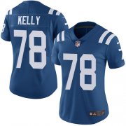 Wholesale Cheap Nike Colts #78 Ryan Kelly Royal Blue Team Color Women's Stitched NFL Vapor Untouchable Limited Jersey