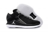 Wholesale Cheap Air Jordan 32 Low Shoes Black/White