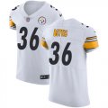 Wholesale Cheap Nike Steelers #36 Jerome Bettis White Men's Stitched NFL Vapor Untouchable Elite Jersey