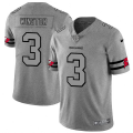 Wholesale Cheap Tampa Bay Buccaneers #3 Jameis Winston Men's Nike Gray Gridiron II Vapor Untouchable Limited NFL Jersey