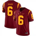 Wholesale Cheap USC Trojans 6 Josh Shaw Red College Football Jersey