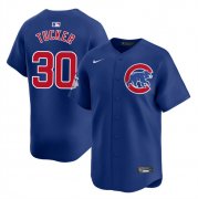 Cheap Men's Chicago Cubs #30 Kyle Tucker Royal 2025 Limited Stitched Baseball Jersey